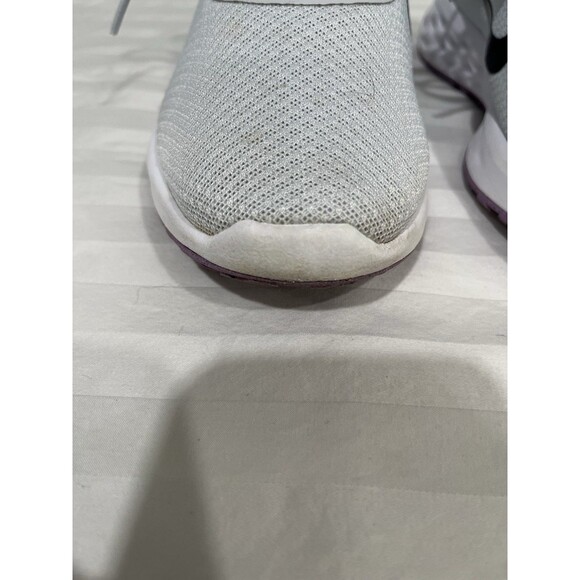 Nike Womens Revolution 6 Size 8 Grey Purple Running Shoes Sneakers DC3729-004 - Picture 4 of 10